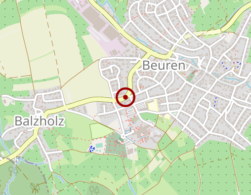 Karte: Pflege-Residenz Beuren GmbH Tagespflege