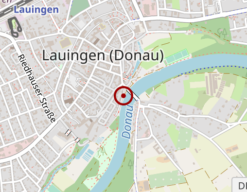 Karte: Alten- und Pflegeheim der Hospitalstiftung Lauingen