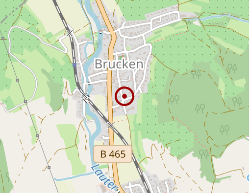 Karte: Gerontopsychiatrische Betreuungsgruppe "Montagstreff"