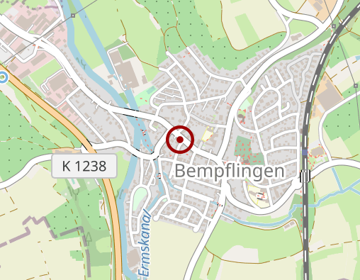 Karte: Therapiezentrum Bempflingen