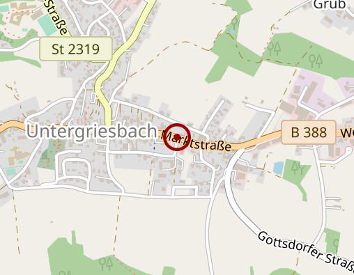 Karte: BRK Tagespflege Untergriesbach