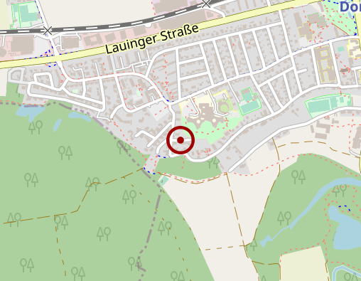 Karte: Bayrisches Rotes Kreuz Kreisverband Dillingen Tagespflege