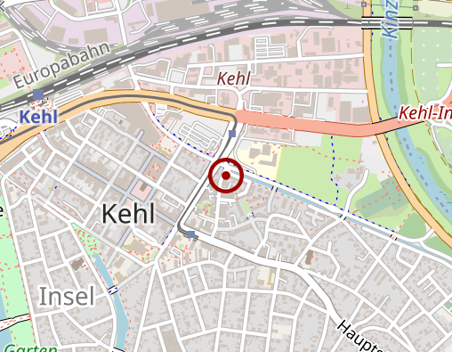 Karte: avendi Senioren Service Ortenau GmbH, Seniorenresidenz Kinzigallee