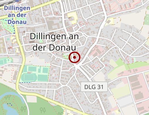 Karte: Heilig-Geist-Stift Dillingen