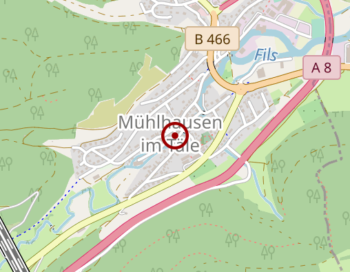 Karte: Taxi Feuchter Mietwagenbetrieb, Heinrich Müller