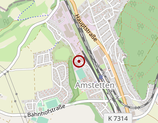 Karte: AWO Sozial gGmbH Pflegeheim Amstetten Pflege Senioren