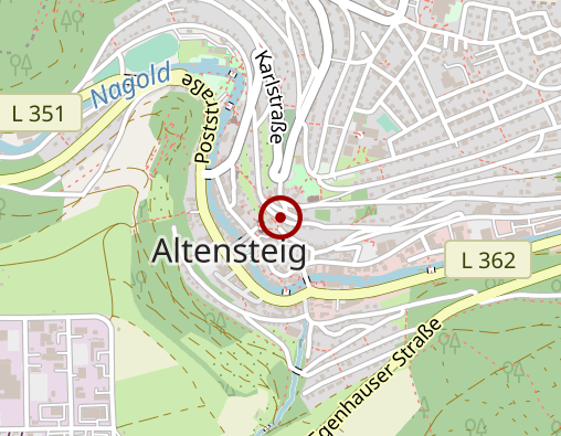 Karte: Betreuungsgruppe für Menschen mit Demenz