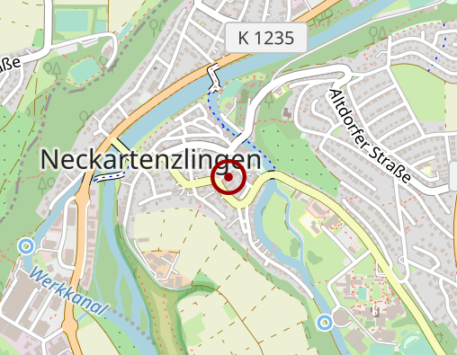 Karte: Diakoniestation Aich-Erms-Neckartal