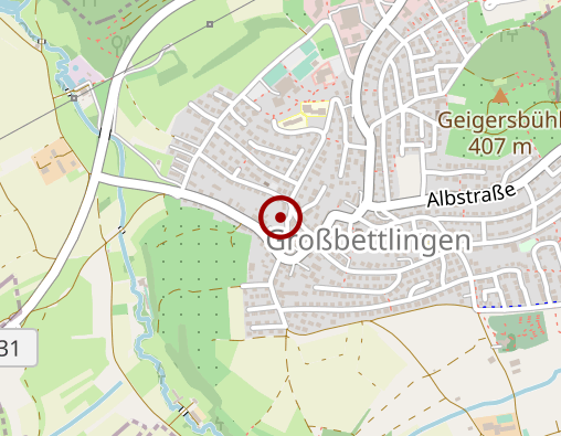 Karte: AKP Ambulante Krankenpflege Großbettlingen-Raidwangen gGmbH