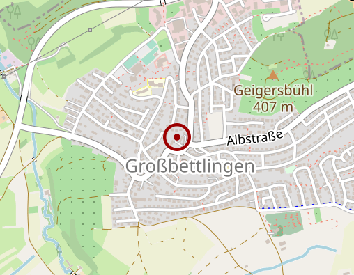 Karte: Betreuungsgruppe für Menschen mit Demenz "Schlüsselblume"