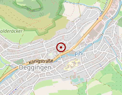 Karte: Sozialstation Oberes Filstal