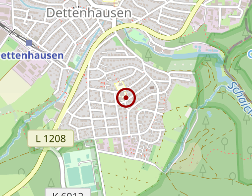 Karte: Samariterstiftung Hauptverwaltung Haus im Park Pflegeheim Dettenhausen