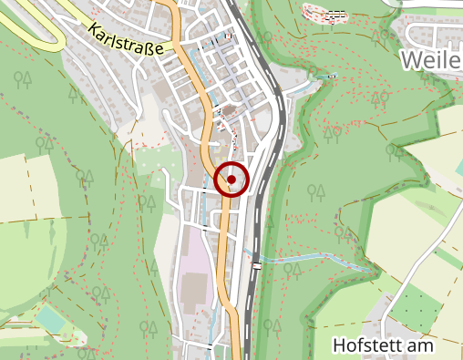 Karte: Psychiatrische Tagesklinik Geislingen