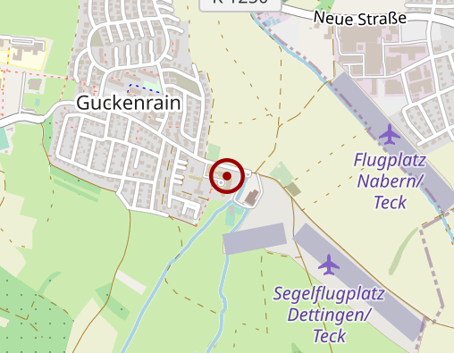 Karte: Alten- u. Pflegeheim Haus an der Teck Altenpflegeheim