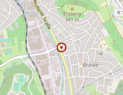 Karte: Schicht Bruni Krankengymnastikpraxis