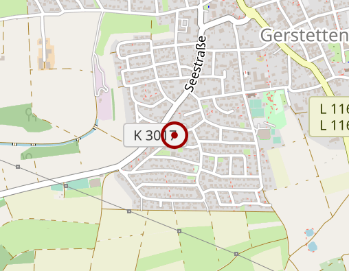 Karte: Priv. Pflegehaus Gerstetten Inh. Renate Filpe Pflegeheim