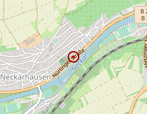 Karte: Apotheke Neckarhausen