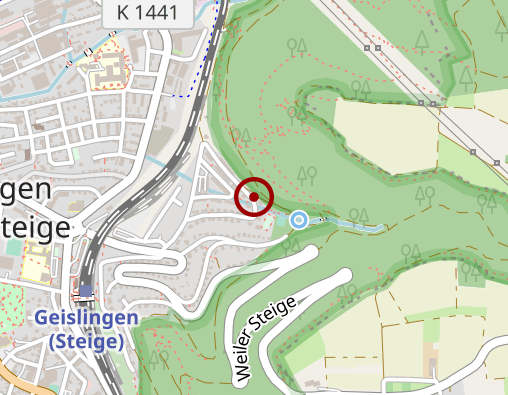 Karte: Ab- und Aufsperrdienst Geislingen
