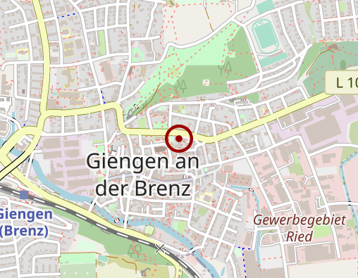 Karte: ASB Baden-Württemberg e.V. Region Heilbronn-Franken Ambulanter Pflegedienst Giengen an der Brenz