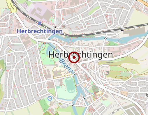 Karte: Hospizgruppe Herbrechtingen