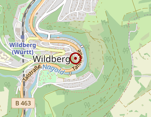 Karte: Diakoniestation Wildberg