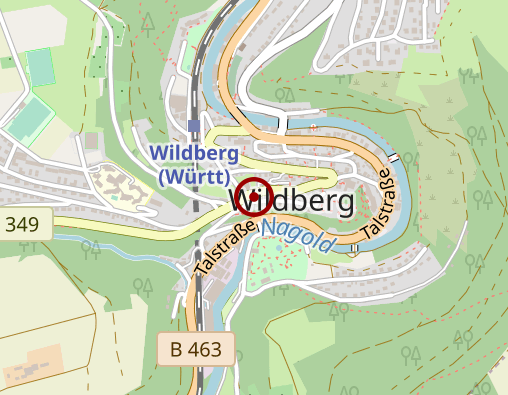 Karte: Apotheke Wildberg