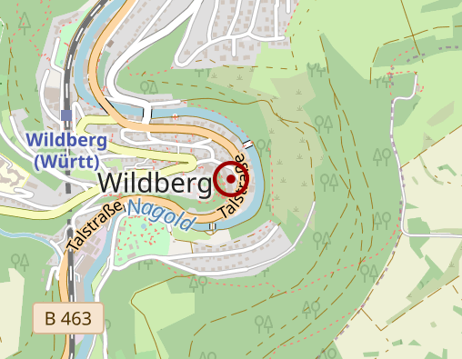 Karte: Alten- und Pflegeheim Wildberg