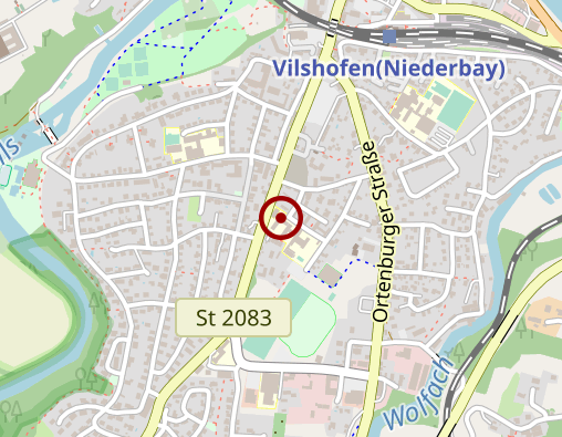 Karte: Private Berufsfachschule für Ergotherapie