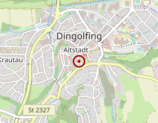 Karte: Caritas Sozialstation Dingolfing