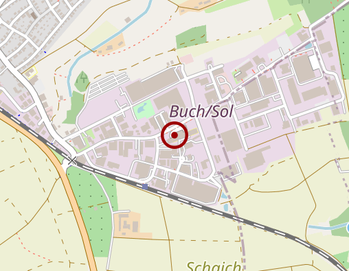 Karte: Gemeinnützige Werkstätten und Wohnstätten GmbH