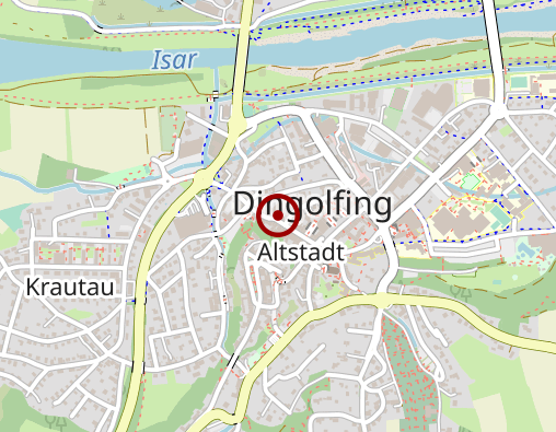 Karte: Praxis für Kinder- und Jugendlichenpsychotherapie Monika Krippner