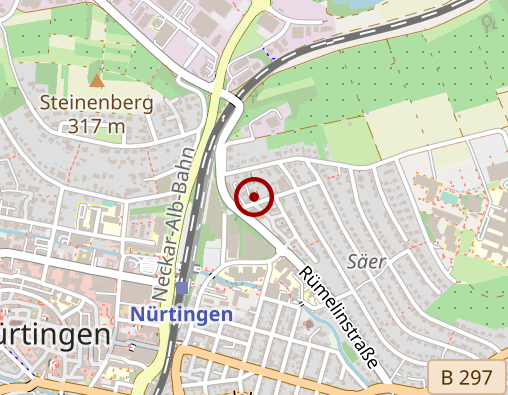 Karte: Seniorenheim Nürtingen