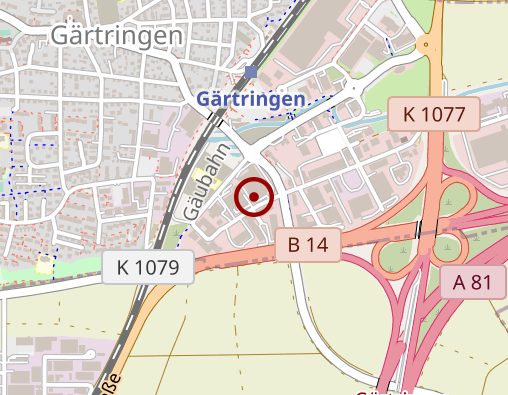 Karte: Pensum MED mobil GmbH   Ambulante Pflege