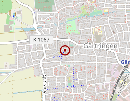 Karte: Betreuungsgruppe Samariterstift Gärtringen