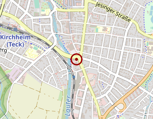 Karte: Arbeiter-Samariter-Bund Seniorenzentrum "An der Lauter"