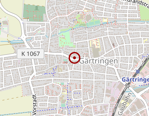 Karte: Physiotherapie für Kinder und Erwachsene Eva Schmidt