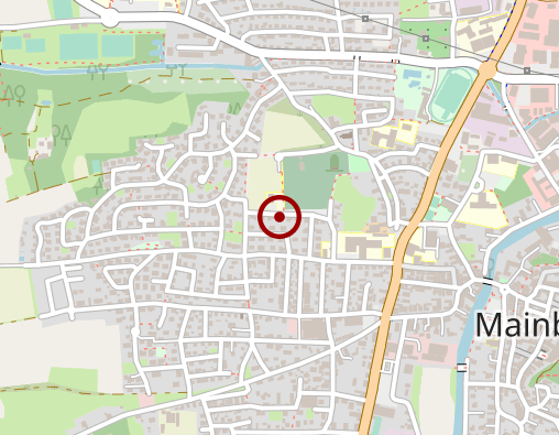 Karte: Caritas-Sozialstation Rottenburg-Pfeffenhausen- Hohenthann