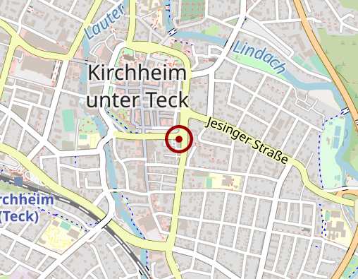 Karte: Diakoniestation Teck