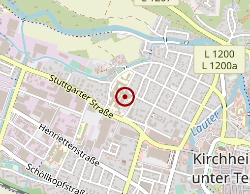 Karte: medius KLINIK KIRCHHEIM