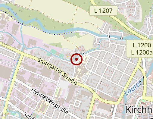 Karte: Dornhofer R. Heilpraktikerin für Osteopathie