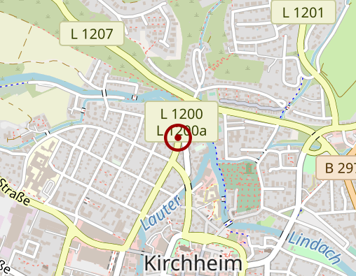 Karte: Knauß Dorothee Praxis für Physiotherapie