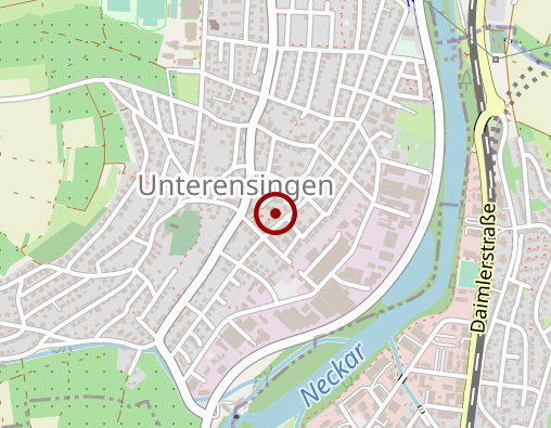 Karte: Sozialpaten Unterensingen