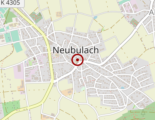 Karte: Stiftung Altenheime Backnang und Wildberg voll- und teilstat. Pflege