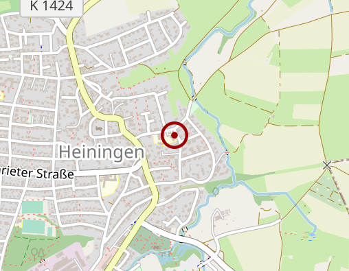 Karte: Lebenshilfe für Menschen mit Behinderung e.V. Verwaltung Werkstatt