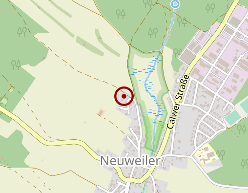 Karte: Häuslicher Betreuungsdienst "Miteinander & Füreinander in der Gemeinde Neuweiler e.V."