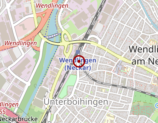 Karte: Sozialstation Wendlingen a. N. e.V.