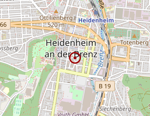 Karte: Humanitas - der Pflegedienst GmbH