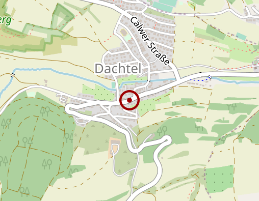 Karte: Samariter GmbH Samariterstift Dachtel Pflegeheim