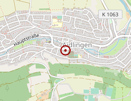 Karte: Deutsches Rotes Kreuz Altenpflegeheime gGmbH Altenpflegeheim Aidlingen