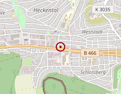 Karte: Braig Taxi Autovermietung